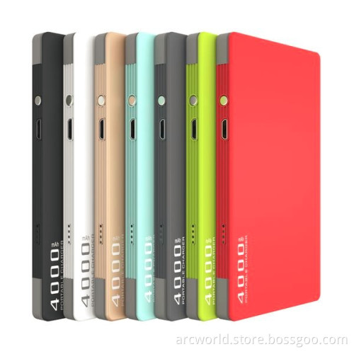 AWC621 Super slim mobile pohone with price powerbank 4000mAh mobile phones with 4000mah battery